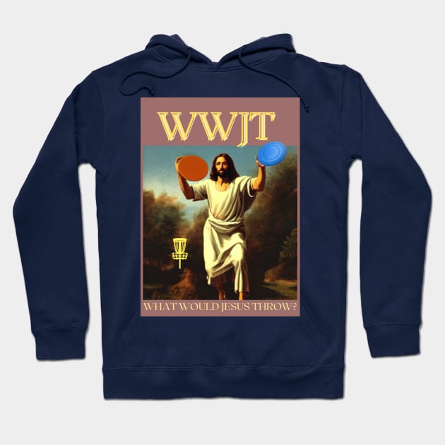 What Would Jesus Throw? Hoodie by Brockapulco